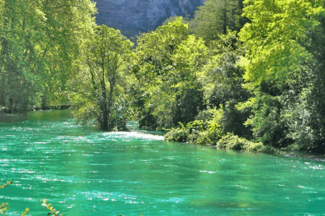 Label rivière en bon état