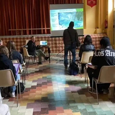 Sensibiliser les élèves du lycée La Ricarde et les agents de la CCPSMV service Sorgue au PGSF LA FONTAINE-DE-VAUCLUSE